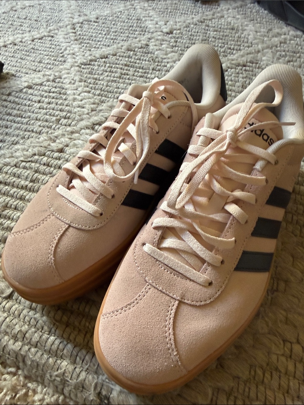ADIDAS VL Court Bold Womens Platform Shoes 8.5 - Picture 4 of 5